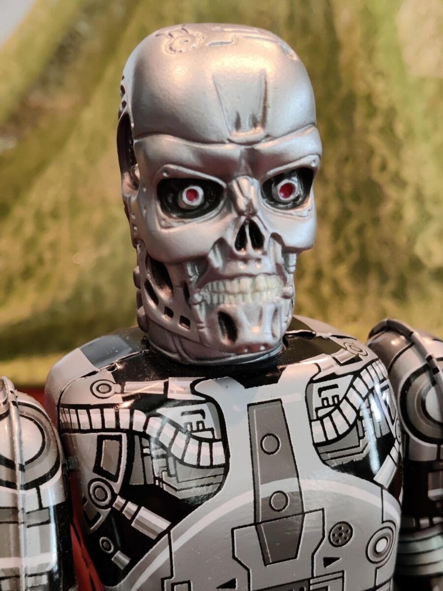 MS288 Vintage Skull Robot Terminator Robot Retro Clockwork MS288 Vintage Skull Robot Terminator Robot Retro Clockwork