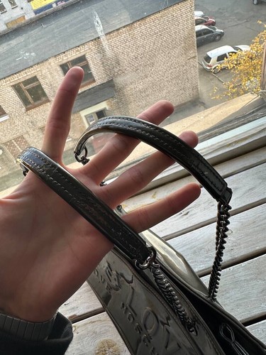 🚨LOVE MOSCHINO Hysteric Glamour Style Vintage Y2K Avantgarde hand Big bag Y2K - Picture 5 of 24