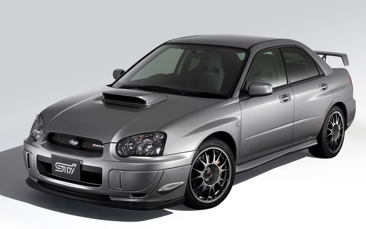 SUBARU IMPREZA WRX STI GDB 02-07 Genuine Front Grill Emblem