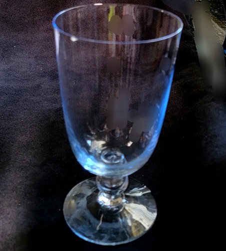 Blue Bernadette Kosta Boda 5.5 in. Water Goblet(s) V. Good Multiples Available - Picture 3 of 3