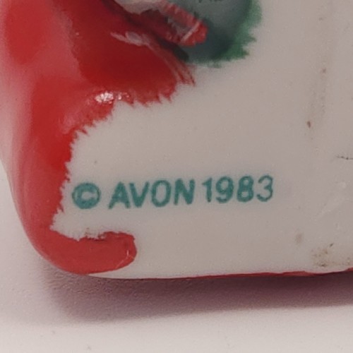 Avon Claus Co Weihnachtsmänner Helfer Salz Pfefferstreuer 2,5 Zoll Keramik Elfen Weihnachten - Bild 14 von 14