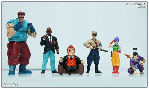 Jacksdo Dragon Ball Red Ribbon Army General Blue Colonel Violet In Stock SHF - Picture 6 of 9