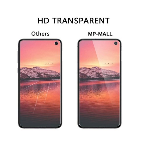MP-MALL Displayschutzfolie Samsung Galaxy S10e 5,8" Hartglas Kratzer 3 Stück - Bild 6 von 6