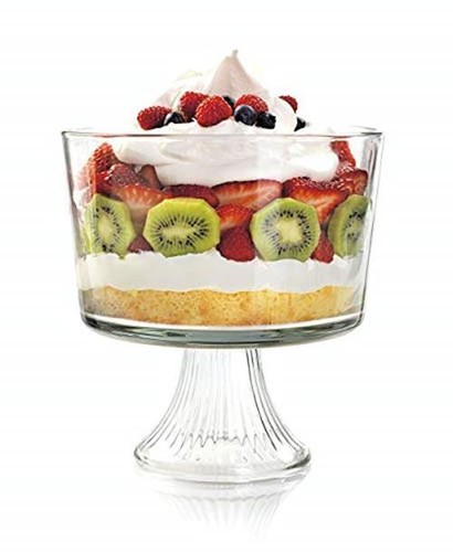 Anchor Hocking Monaco Glass Trifle Bowl, 104 oz  Assorted Sizes 