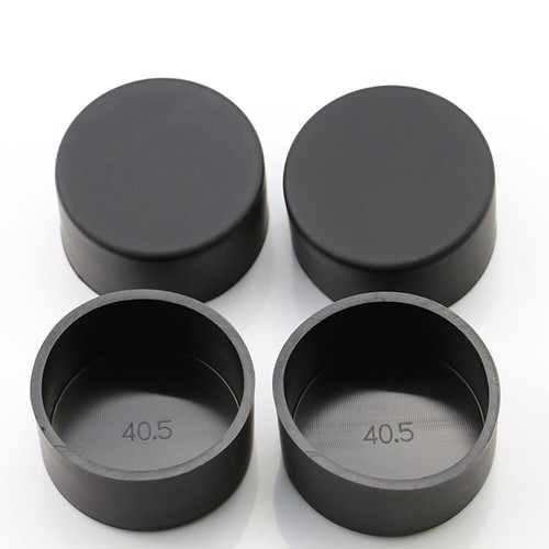 Silikon Gummi Kappe Schwarz Rund Rohrkappen Stuhlbeinkappen Endkappen 2.8-78.5mm - Bild 9 von 13
