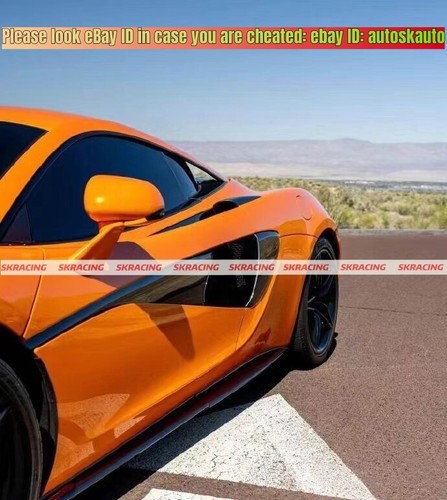 Juego de faldones laterales de fibra de carbono BodyKit para McLaren 570S 540C 570GT 16-21 - Imagen 8 de 16
