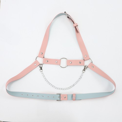 Cintura petto regolabile unisex donna uomo durezza corpo 1pz bretelle Halloween - Foto 18 di 27