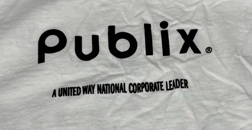 Vintage Publix Employee Shirt LIVE UNITED United Way Size LARGE - Picture 7 of 23