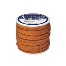 Burnt Orange 1 8 Inch Full Grain Latigo Lace Durable Leather For Outdoor Gear