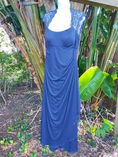 Xscape Women's Sapphire Blue Formal Dress Size 14