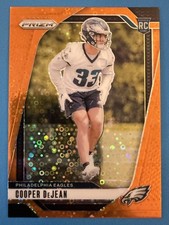 2024 Panini Prizm - Rookies Cooper DeJean #321 Orange Disco Prizm (RC)