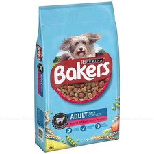 Bakers Adult Dry Dog Food Beef and Vegetables Rich Pet Full Complete Pack 14kg 2.57 per kilo