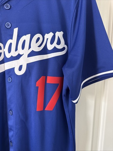 Nike Shohei Ohtani Los Angeles Dodgers 2024 Limited Vapor Jersey Blue Alternate - Picture 10 of 16