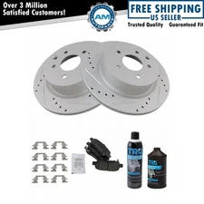 Rear Semi Metallic Brake Pad & Performance Rotor Kit for 2009-2020 Nissan Maxima