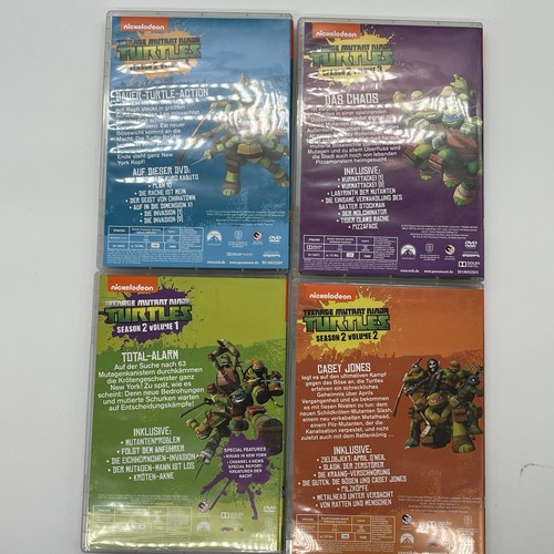 Teenage Mutant Ninja Turtles Season 2 DVD Box Nickelodeon Mit Poster Sehr Gut - Imagen 5 de 11