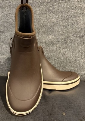 HISEA Mens Sz  9 Ankle Deck Rain Boots Waterproof Fishing Outdoor Sport Mud Boot Amazon.com | HISEA Men main image 4