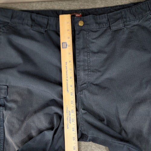 Tru-Spec Cargo Shorts 46 Men Navy Blue Ripstop Hiking Grunge Streetwear 9" READ - Picture 5 of 13