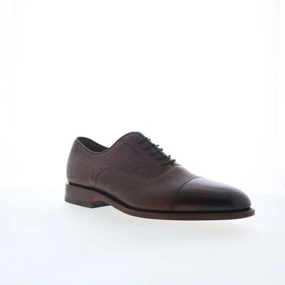 Johnston & Murphy 22-3002 richelieu pour hommes en cuir brown 41.5 - Photo 1/4