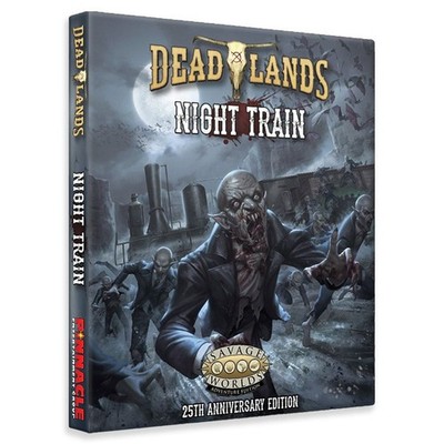 Studio 2 Publishing Deadlands Night Train Rpg Boxed Set 25Th