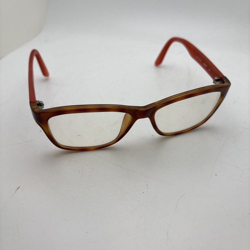 Calvin Klein CK5827 221 Havana Orange Authentic Eyeglasses Frame 52-15-135 - Picture 3 of 9