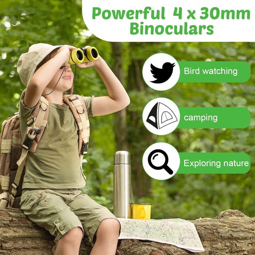 4 Set Kids Binoculars Children Colorful Real Light Color - Picture 4 of 6