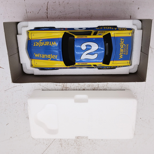 Dale Earnhardt #2 Wrangler 1:24 Die-Cast NASCAR Car w/ Box Action Collectible - Picture 7 of 19