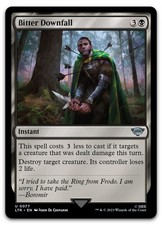 Bitter Downfall #77 (NM) Lord of the Rings LTR Magic MTG