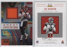 2020 Panini Illusions Great Expectations Relics Joe Burrow #GE1 Rookie RC