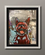 Hip Hop Style Acrylic Painting Graffiti Street Art Pop Art (UnFramed) 