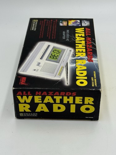 Oregon Scientific All Hazards Emergency Alert Monitor Weather Radio NOAA - Picture 2 of 6
