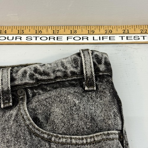 Vintage Levis 540 Jeans Mens 42 x 30 Black Acid Wash Tapered Leg Baggy USA 90s - Picture 14 of 17