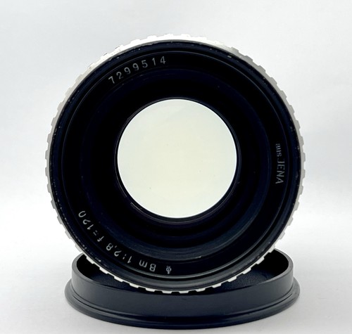 Carl Zeiss Jena Zebra Biometar f/2.8 120mm Medium Format Lens Pentacon Six Mount - Picture 3 of 9