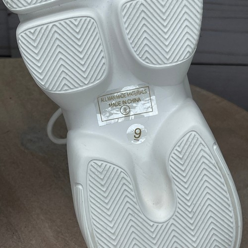 Berness Honest Plateau-Sneaker Damengröße 9 weiß beige Wildlederimitat neu mit Etikett - Bild 5 von 10