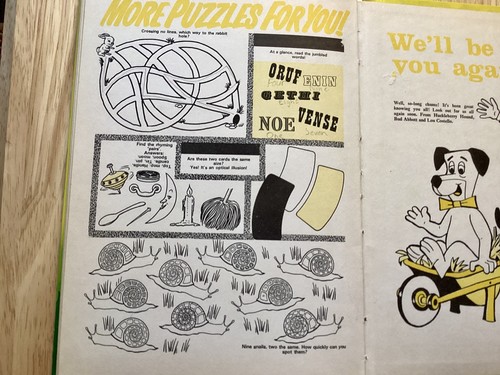 Hanna Barbera’s ‘Fun Fair’ No 1 Hardcover Book, 1972 - Picture 13 of 15