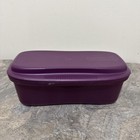 Tupperware 6775 Microwave Pasta Maker Cooker 8 Cups Purple 1.9L