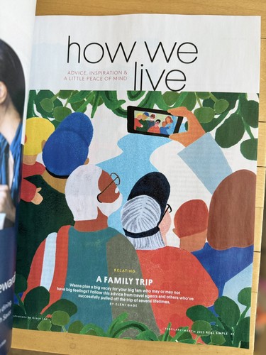 REAL SIMPLE MAGAZINE FEB MARCH 2025 Brooke Shields’s NEW Aging Sleep Awards - Picture 3 of 4