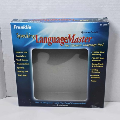 Franklin LM-6000B The Speaking Language Master Vintage 1999 - Picture 7 of 9