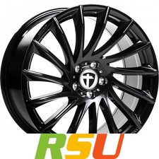 4x Tomason TN16 black painted 7.5x17" ET37 LK5 112 ML 66.6 Alufelgen 17 Zoll