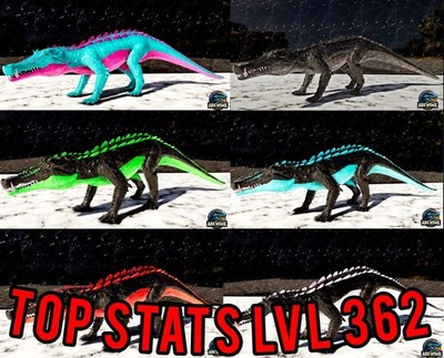  ARK Survival Ascended Kaprosuchus Top Stats PVE PS5/XBOX/PC