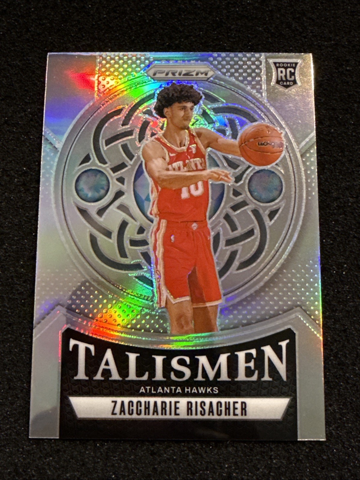 2024 Panini Prizm - ZACCHARIE RISACHER - Talismen Insert Rookie Silver Prizm