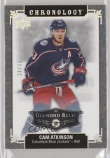 2019-20 Upper Deck Chronology Diamond Relic 34/36 Cam Atkinson #171 2d8