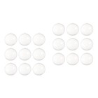  2 Count Clear Ball Decoration Small Baubles Bath Bomb Mold Ornaments