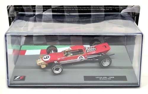 Atlas 1/43 Scale - 51 Lotus 49B 1968 Graham Hill Diecast Model F1 Car - 第 2/3 張圖片