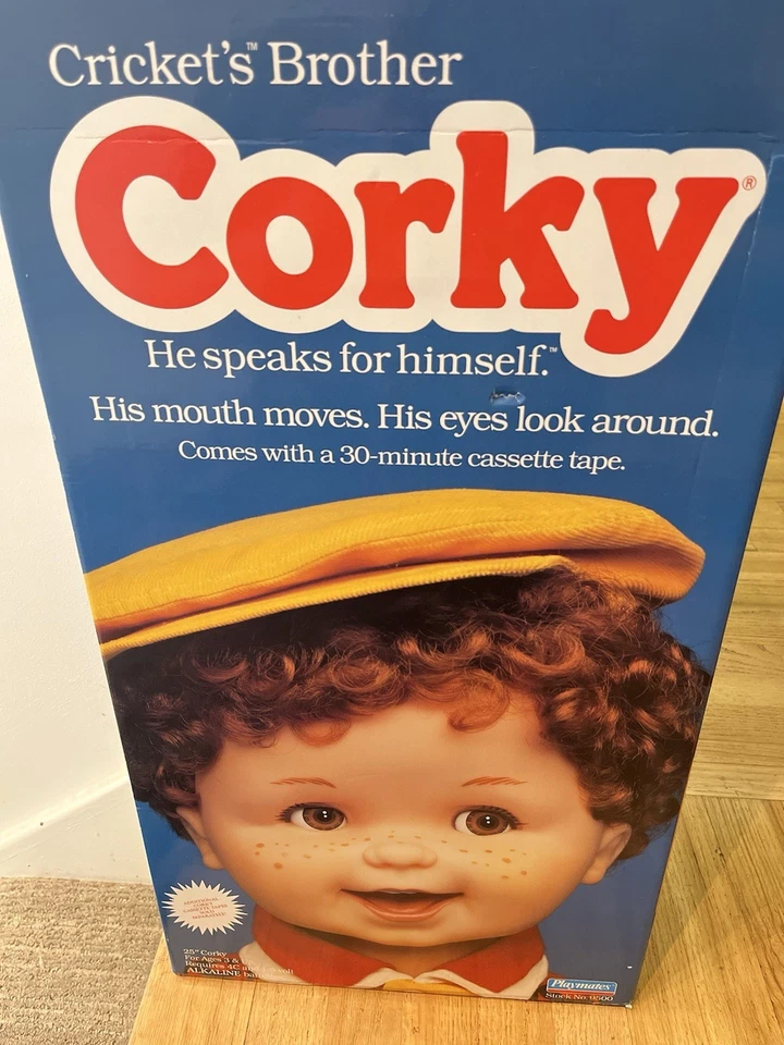 Muñeca parlante Playmates Corky 1987 en caja original, SIN ABRIR Foto 2 de 4