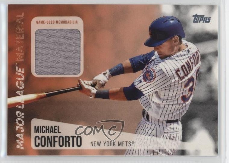 2019 Topps Major League Material Relics Michael Conforto #MLM-MC r9d