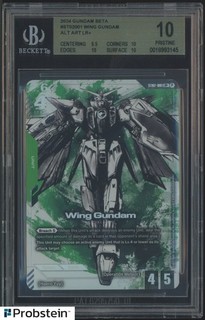 Arte alternativo Wing Gundam 2024 beta #ST02001 LR BGS 10 IMPECABLE
