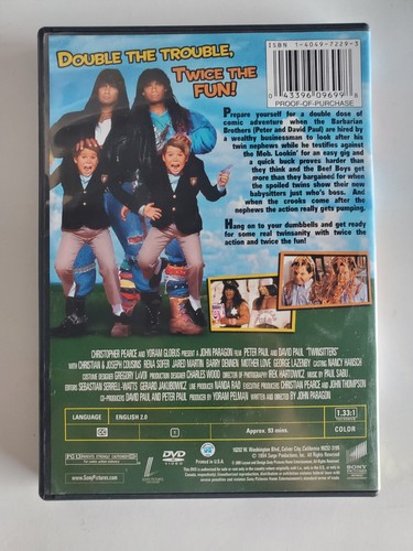 Twin Sitters DVD Barbarian Brothers rare 2005 DVD - Picture 2 of 3