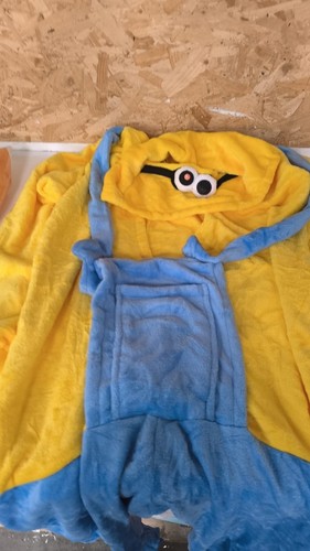 Minion Jumpsuit Official Adults Hooded Fancy Dress Costume - Picture 4 of 8