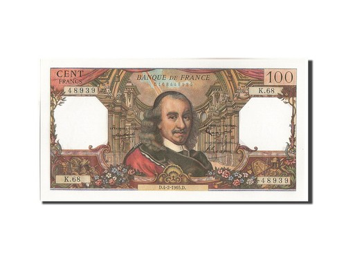 [#208081] Biljet, Frankrijk, 100 Francs, 100 F 1964-1979 ''Corneille'', 1965, 19 - Afbeelding 1 van 2