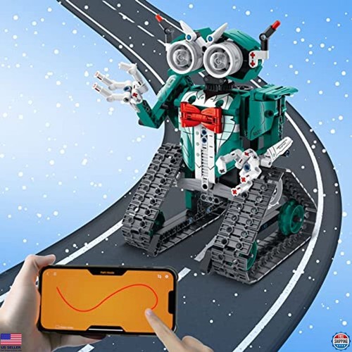 3-in-1 Remote Control STEM Building Kit for Kids 8-12 - 440 Pcs Robot Car Toys - Picture 6 of 6
